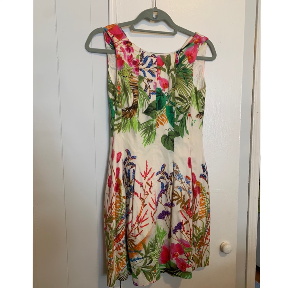 Tropical Patterned Zara Dress
